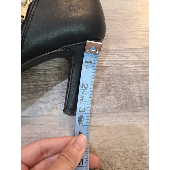 Dexflex comfort 6 womens leopard print faux hair ankle booties - Picture 6 of 7